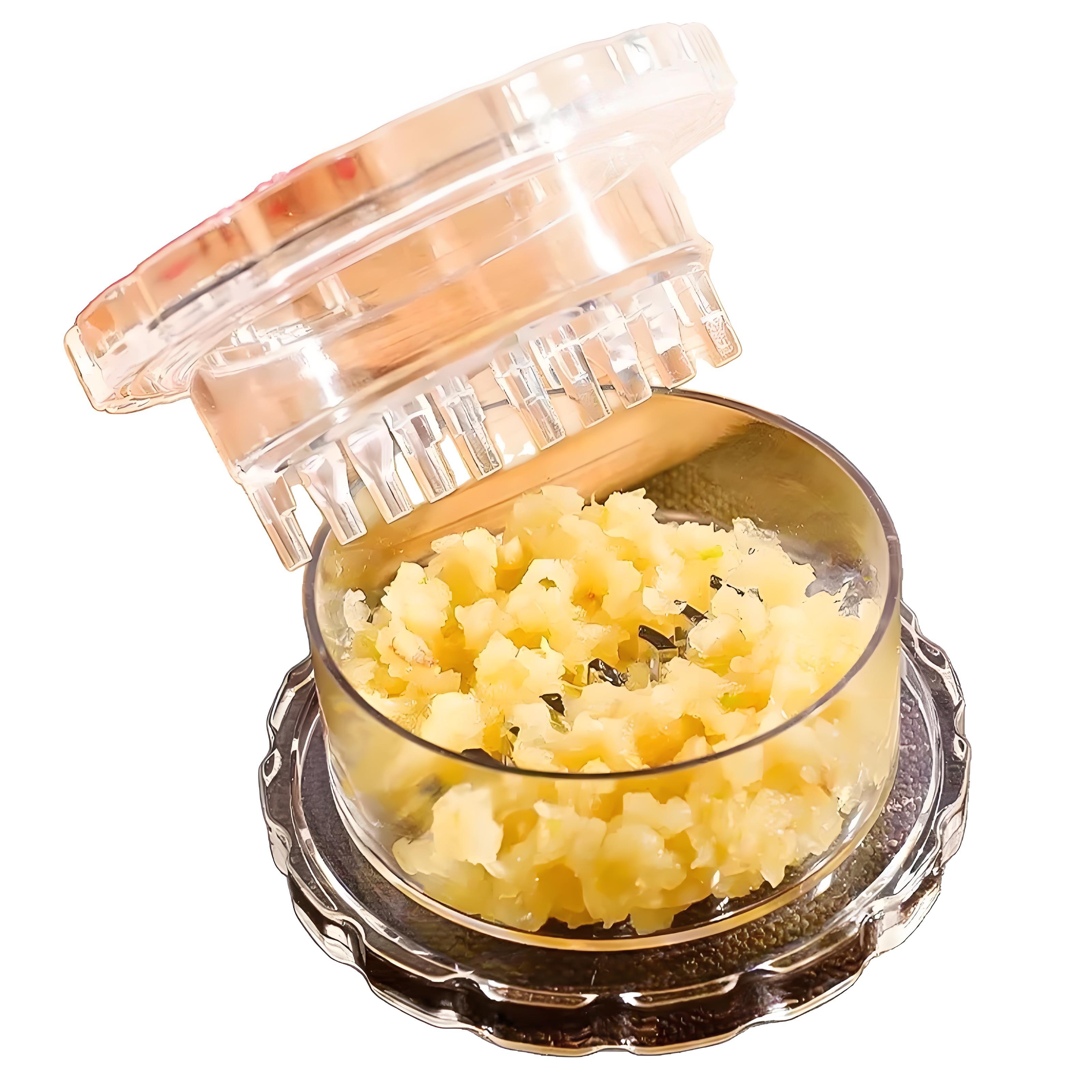 The Ultimate Garlic Press Pro - 15s Mincer, Multi-Purpose Kitchen Crusher for Ginger, Chili & Sesame