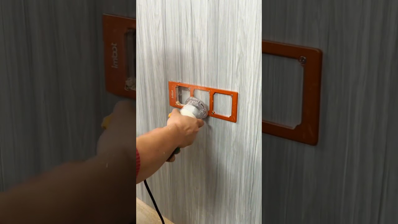 Professional 86-Type Switch & Socket Hole Cutter | 70mm Standard Hole Spacing | Reinforced Aluminum Alloy Mold | Bidirectional Operation