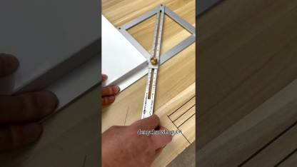 Multi-Function Angle Ruler - Thickened Alloy Woodworking Tool for Door/Window/Ceiling & Inside/Outside Corner Measurement