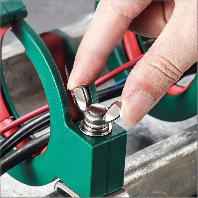 65mm Heavy-Duty Nylon Roller for Bridge Cable Pulling - Tool-Free, 360° Adjustable, Anti-Slip Design (Standard & Upgraded Versions)