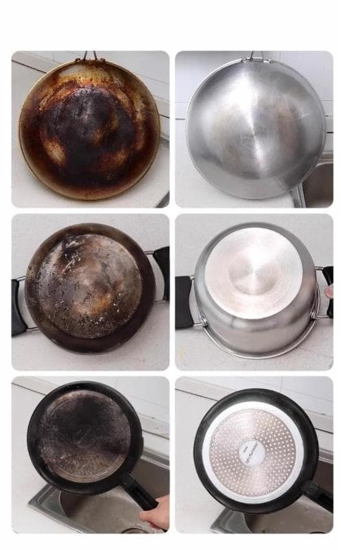 Pot Bottom Black Stain Cleaner