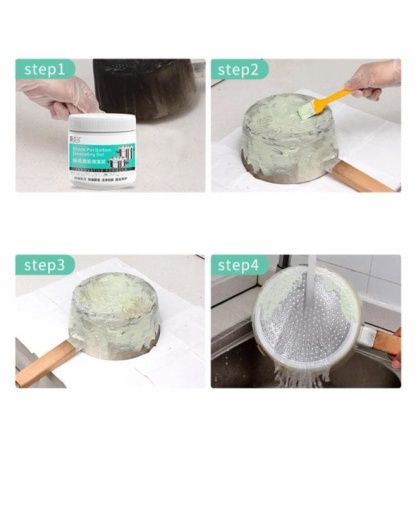 Pot Bottom Black Stain Cleaner
