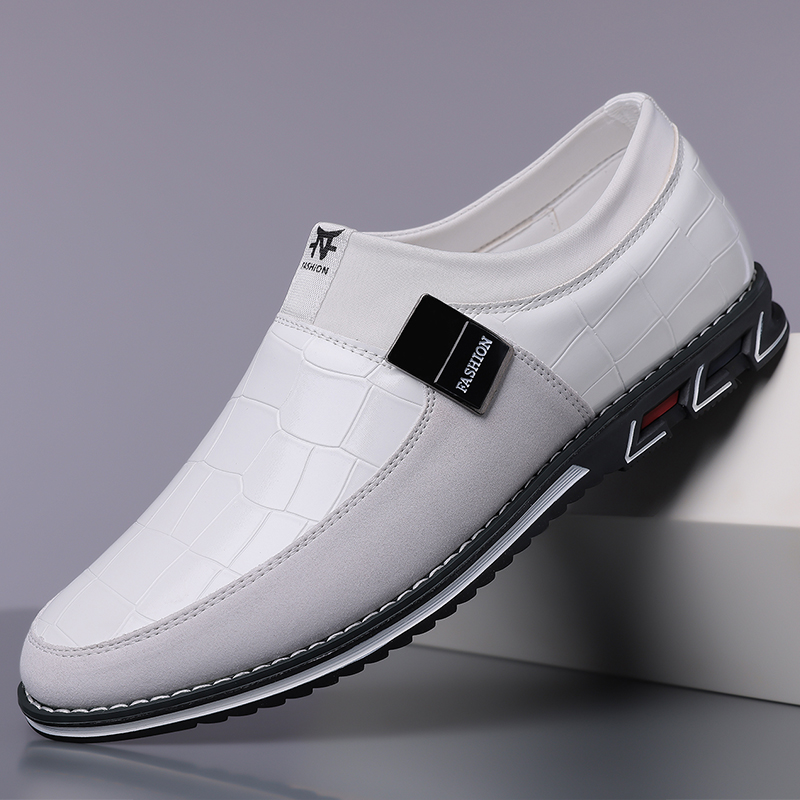 Men's Fashion Calfskin Leather Shoes