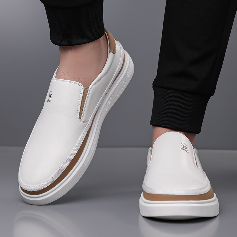 Men's Fashion Calfskin Leather Shoes