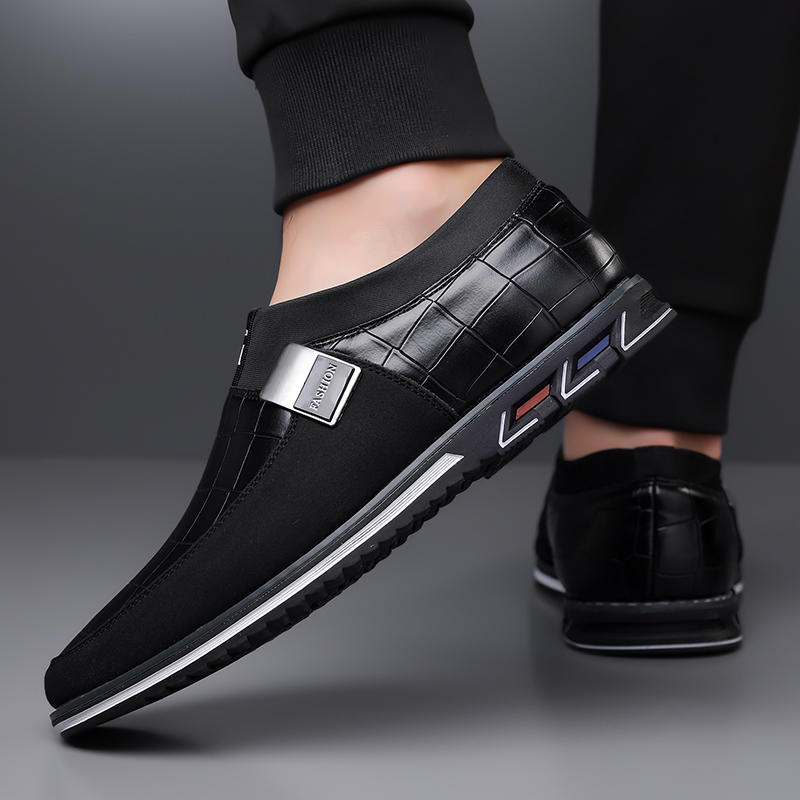 Men's Fashion Calfskin Leather Shoes