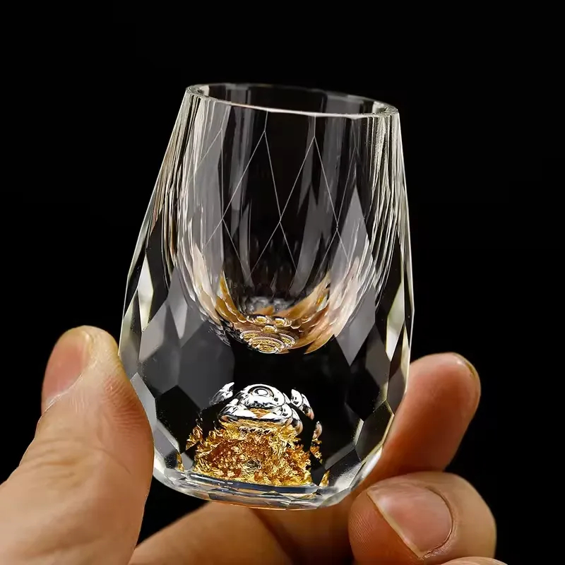Gold Foil Glass
