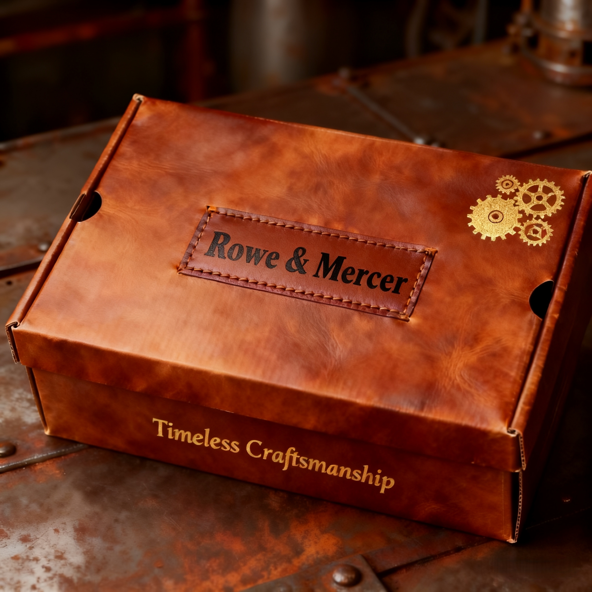 Men's Fashion Calfskin Leather Shoes