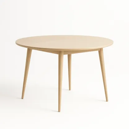 Puutarhapöytä Pyöreä Tammi 120 cm