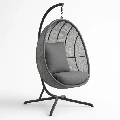 Riipputuoli Harmaa Teräs/PVC Ripustettava 200 cm Korkeus