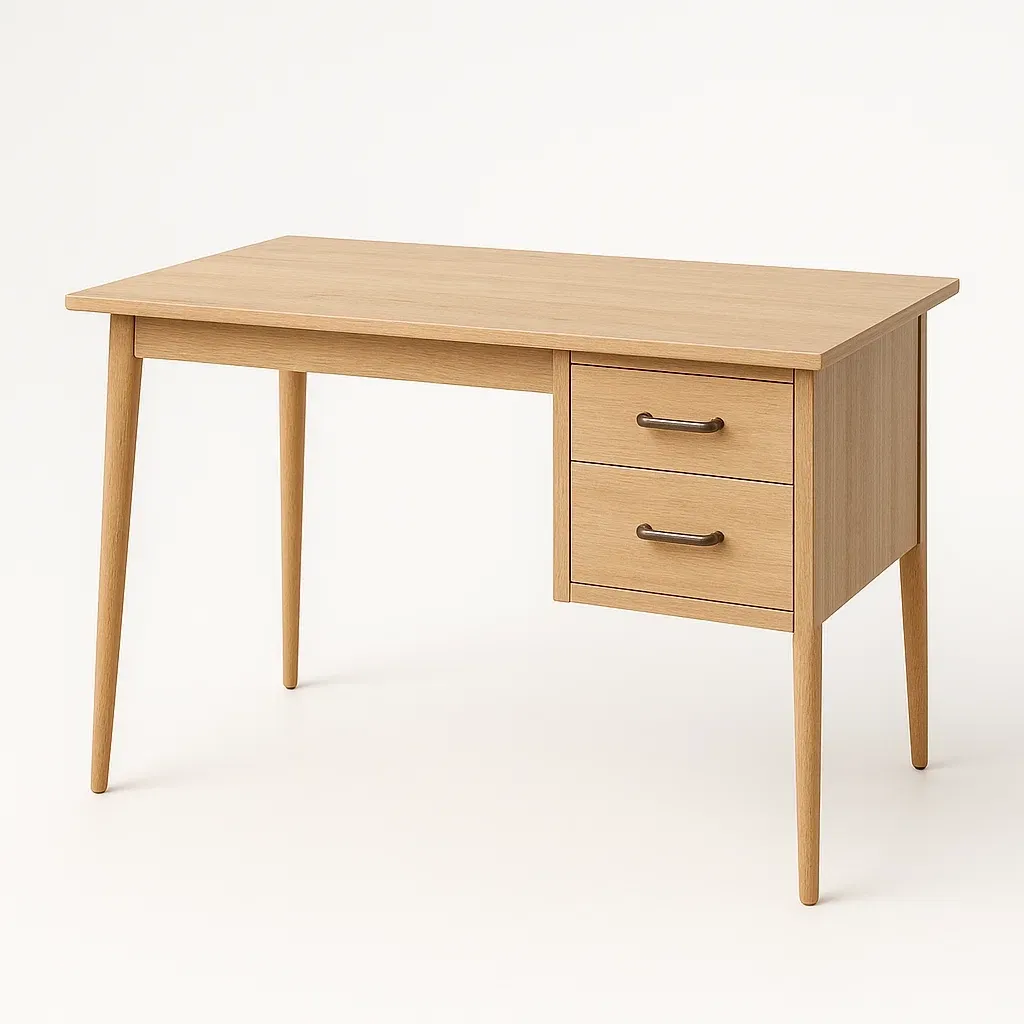 Toimistopöytä Puinen Laatikoilla 120x60x75 cm