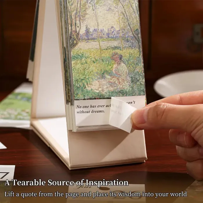 2026 Vintage European Style Oil Painting Flip Calendar