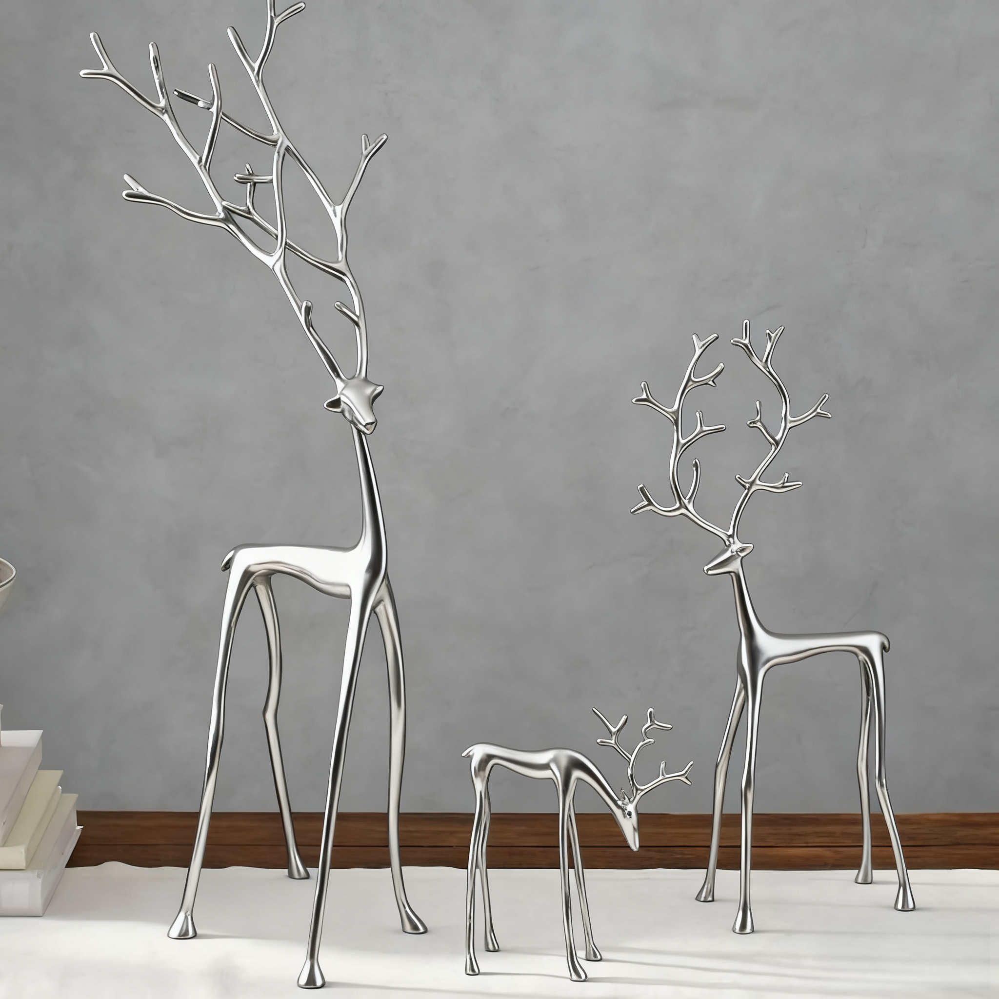 Reindeer Statues-Christmas Decorations