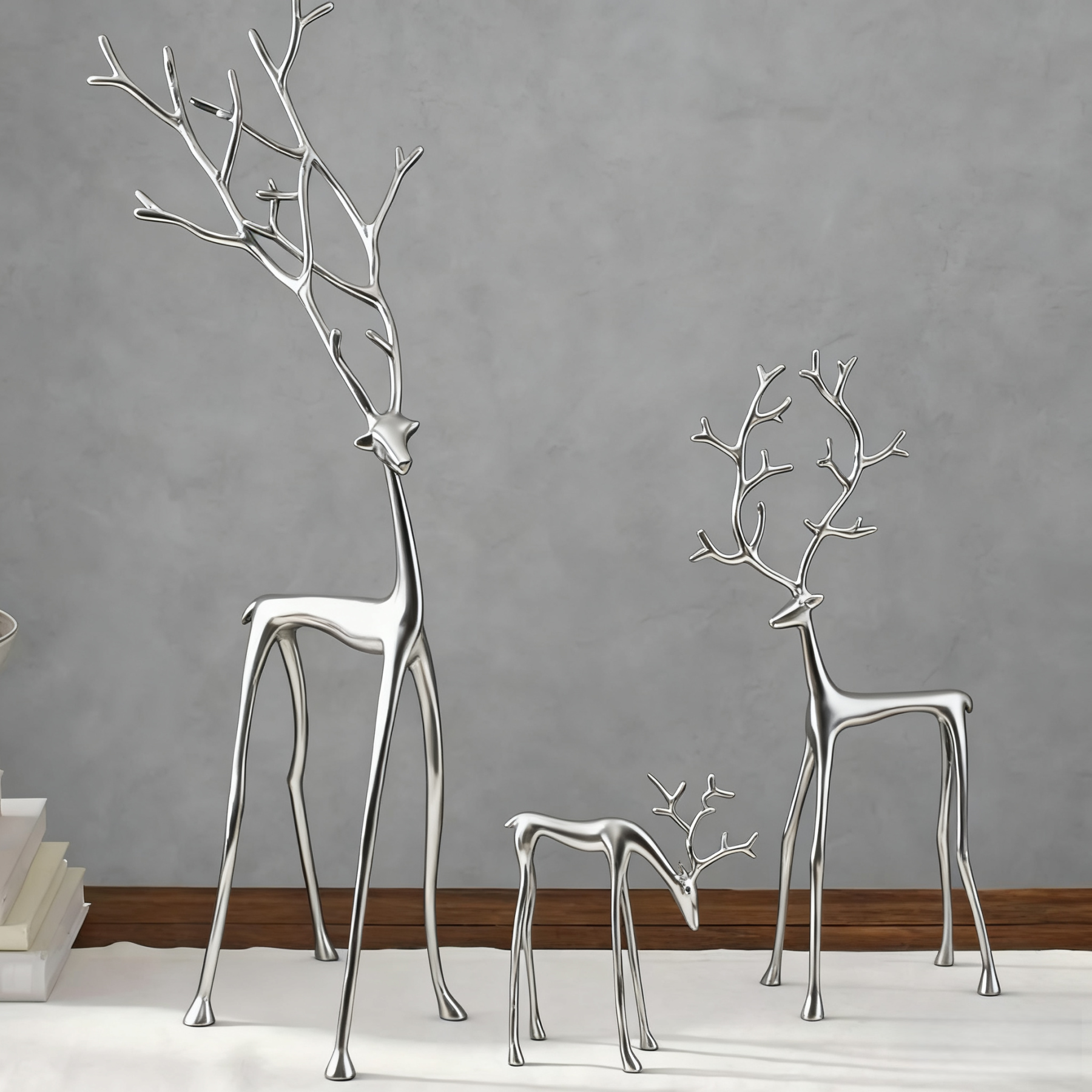 Reindeer Statues-Christmas Decorations