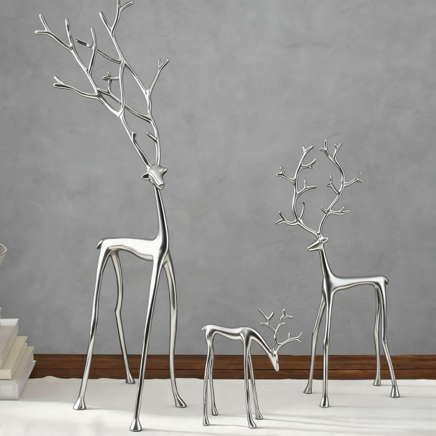 Reindeer Statues-Christmas Decorations