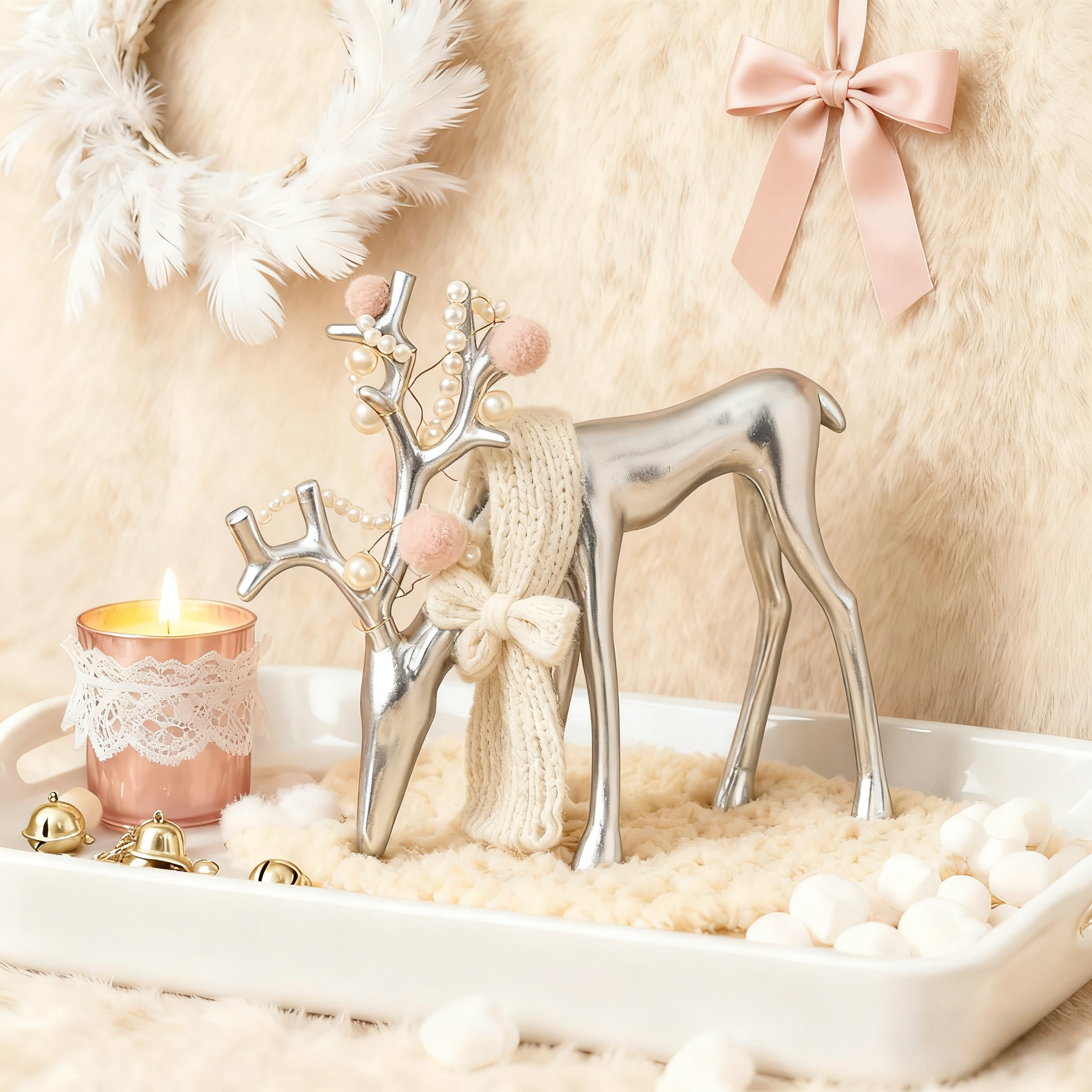 Reindeer Statues-Christmas Decorations