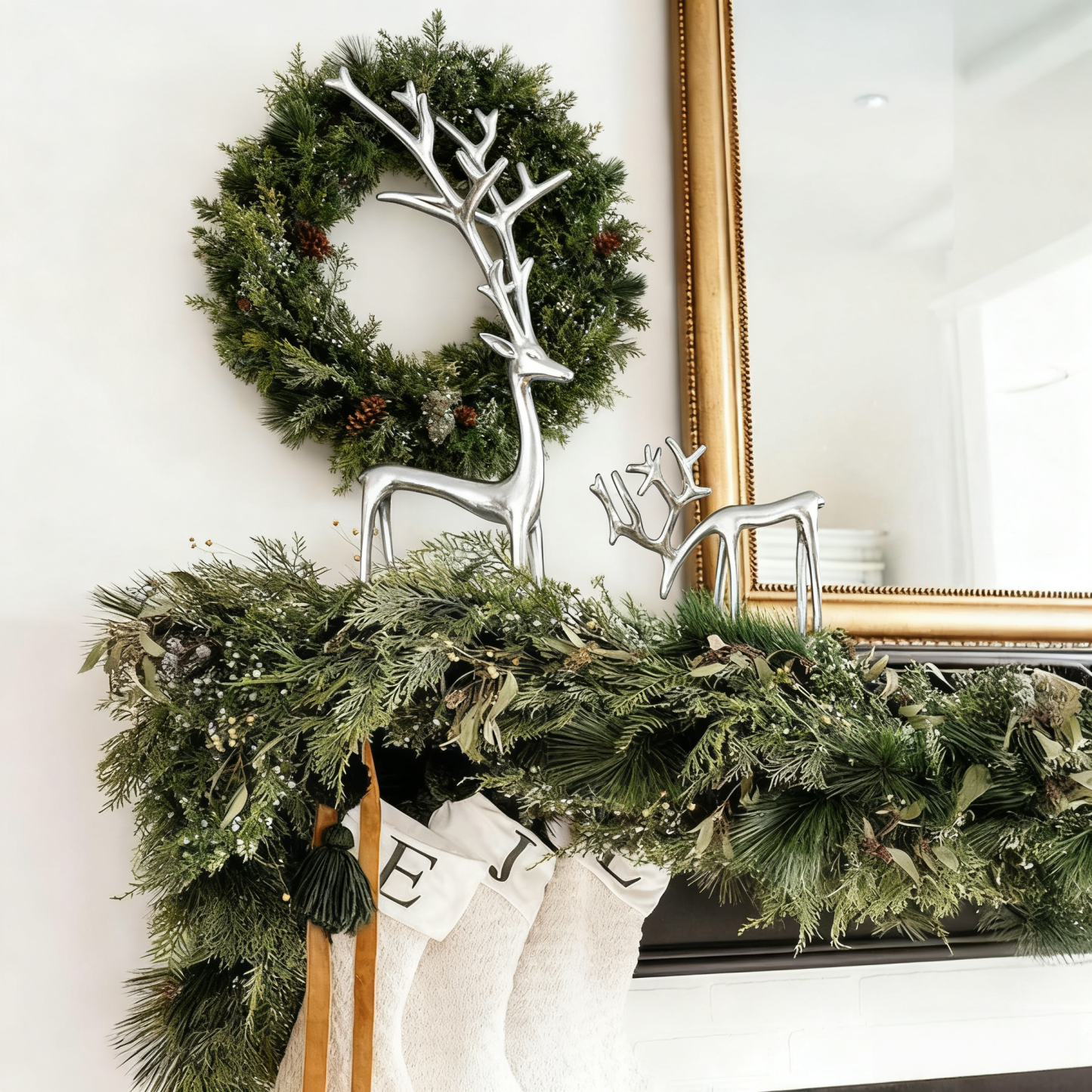 Reindeer Statues-Christmas Decorations