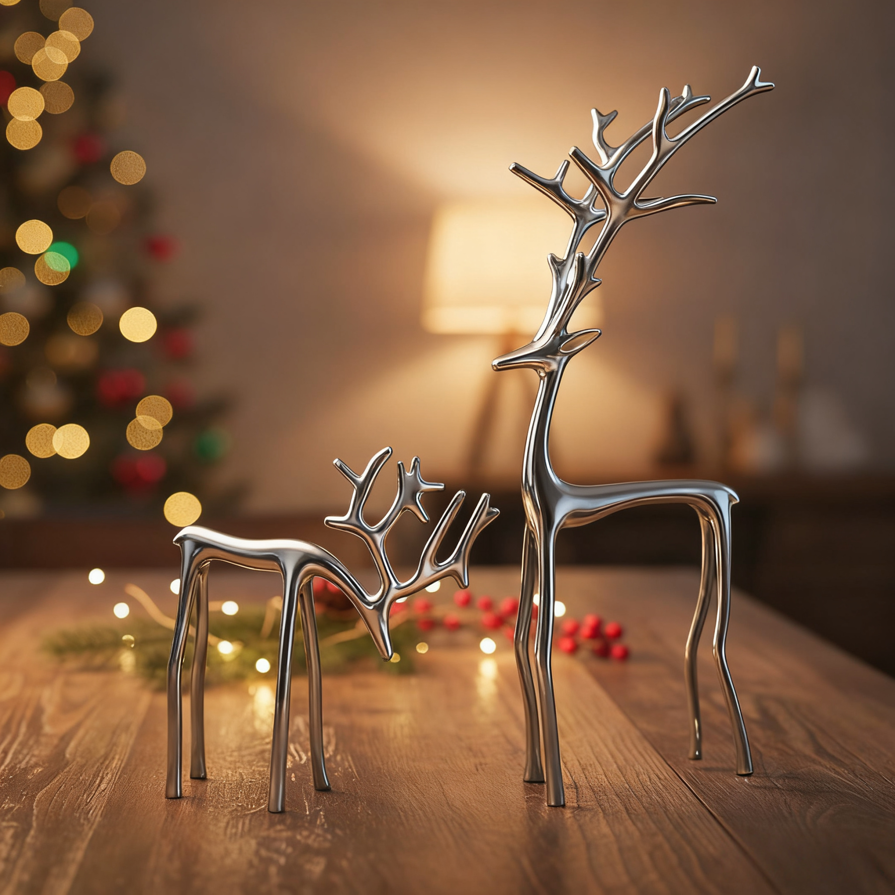 Reindeer Statues-Christmas Decorations