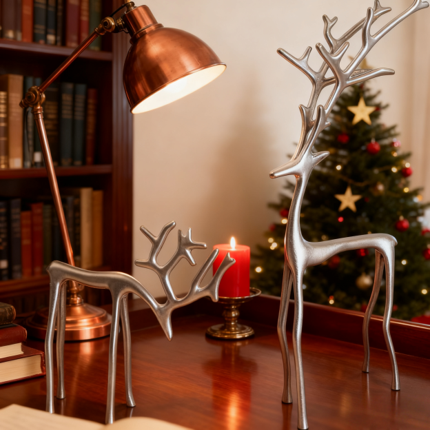 Reindeer Statues-Christmas Decorations