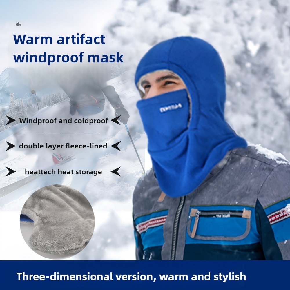 Windproof Fleece Neck Balaclava 