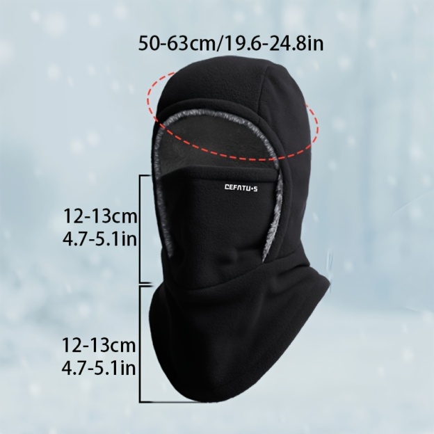Windproof Fleece Neck Balaclava 
