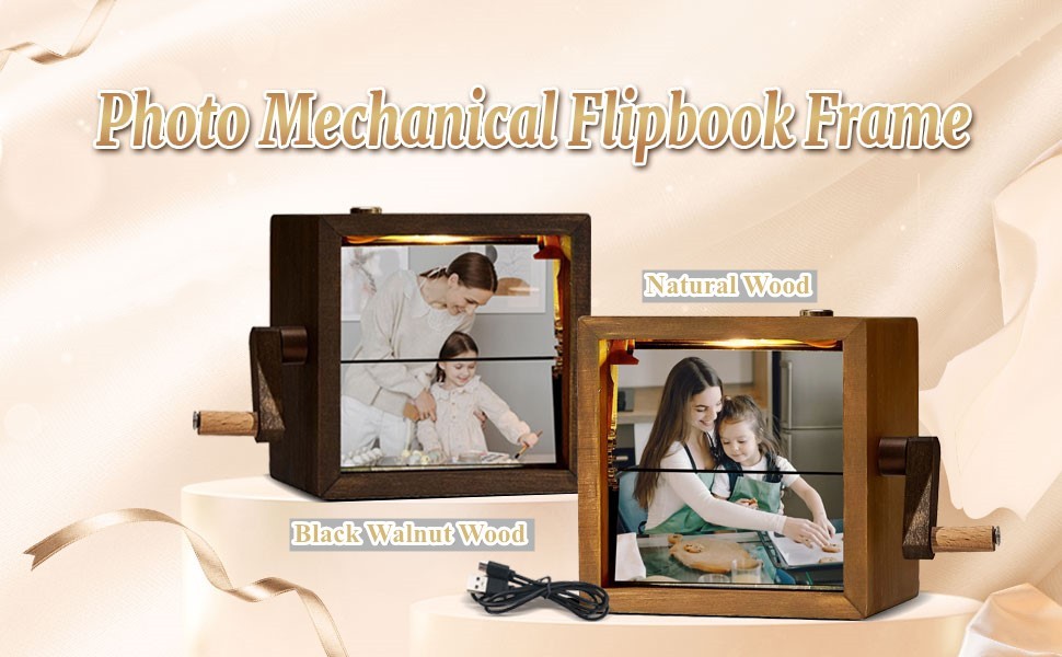 Customizable photo rotating album