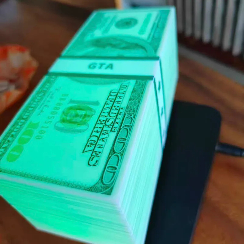 3D Printing GTA Money Stack Lamp