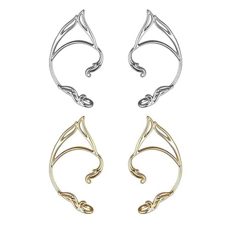 Elf-Ear Cuff Earrings
