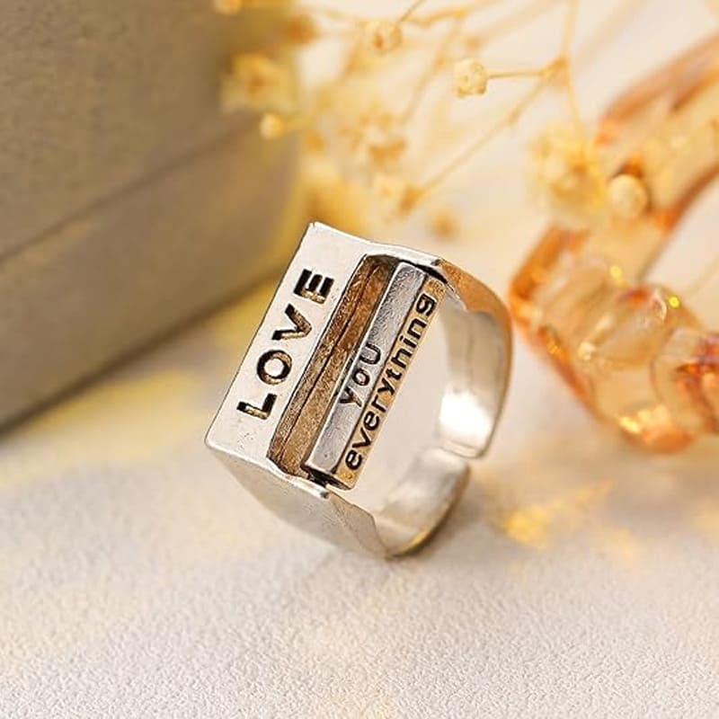 Creative Opening Adjustable Ring