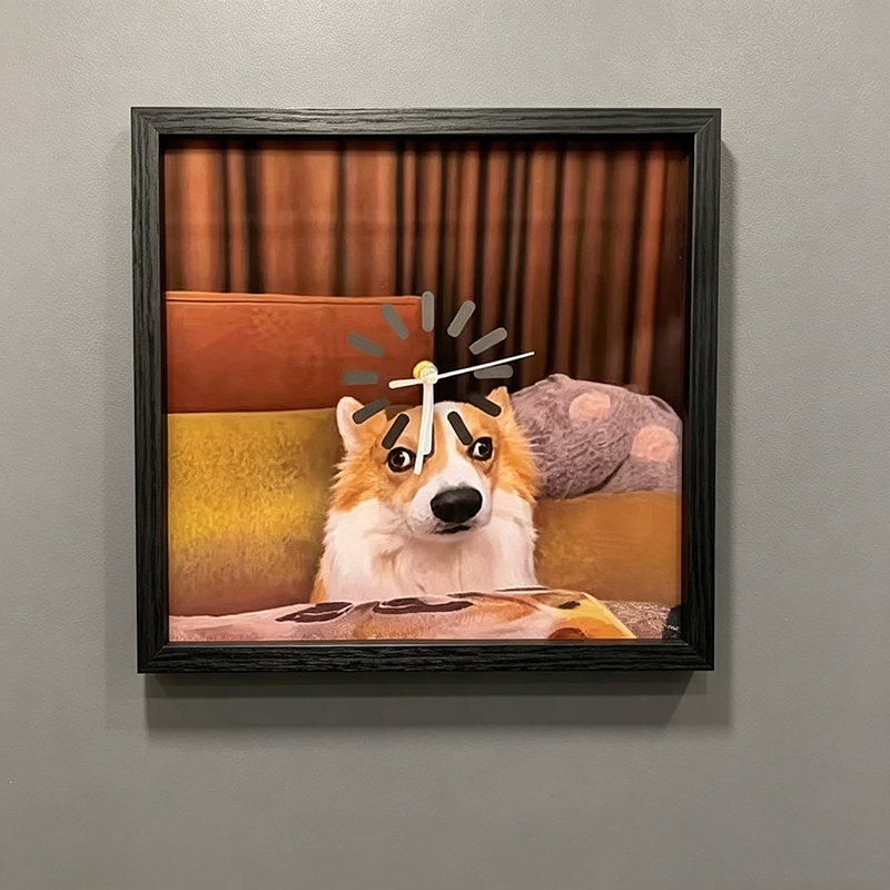 Fun Dog Wall Clock