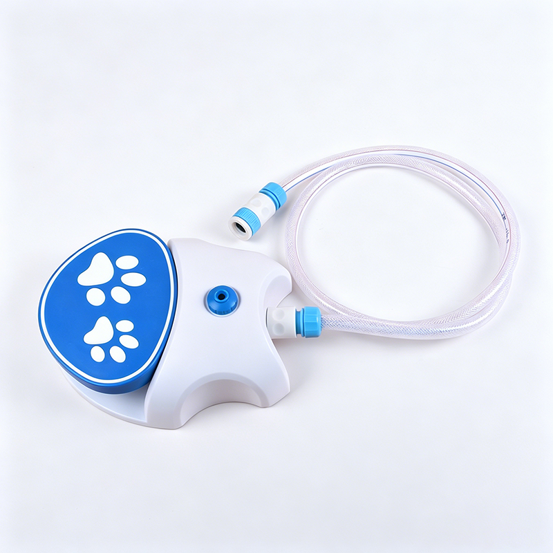Outdoor Foot-Activated Dog Water Sprinkler