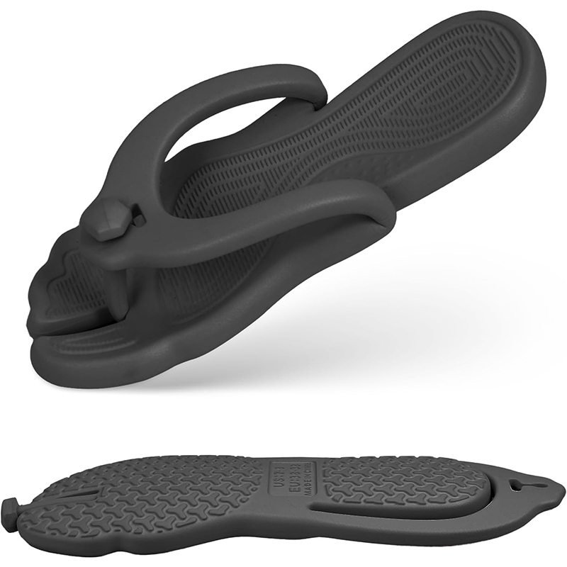 Foldable travel slippers, lightweight bathroom slippers