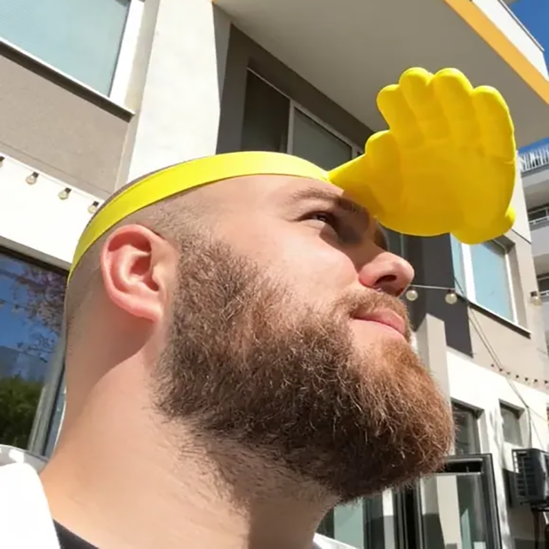 Palm-Sized Mini Sun Hat