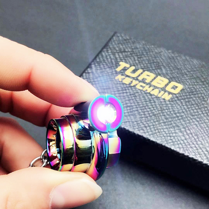 Electronic Turbo Keychain with Sounds + LED