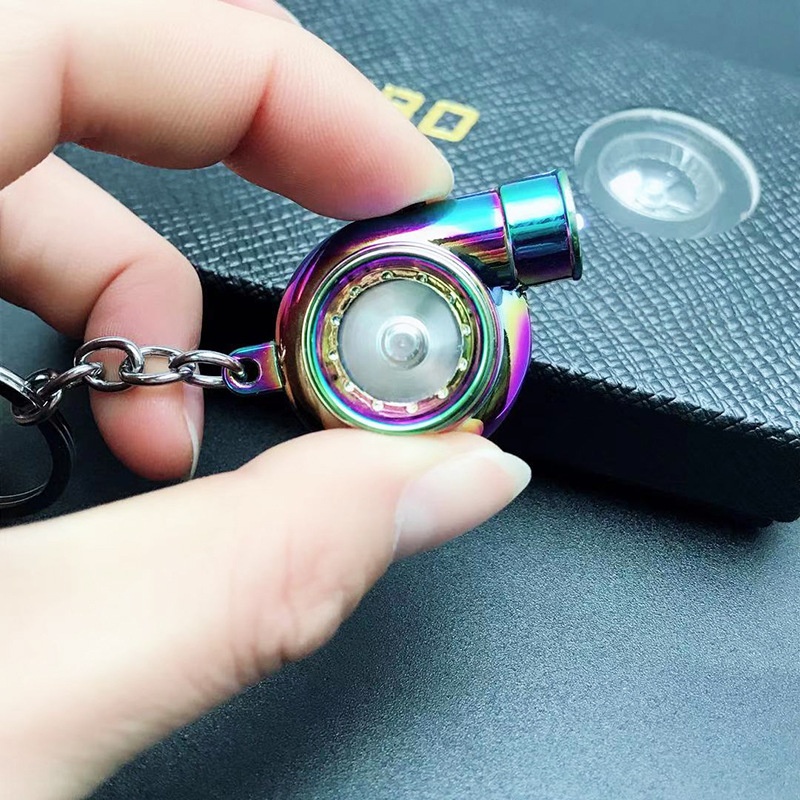 Electronic Turbo Keychain with Sounds + LED