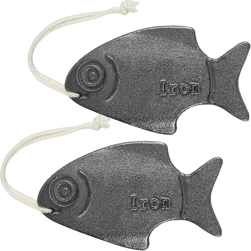 Iron fish cooking tools