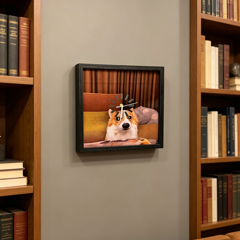 Fun Dog Wall Clock