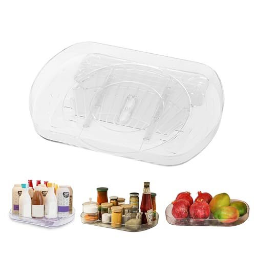 Turntable Organizer for Refrigerator