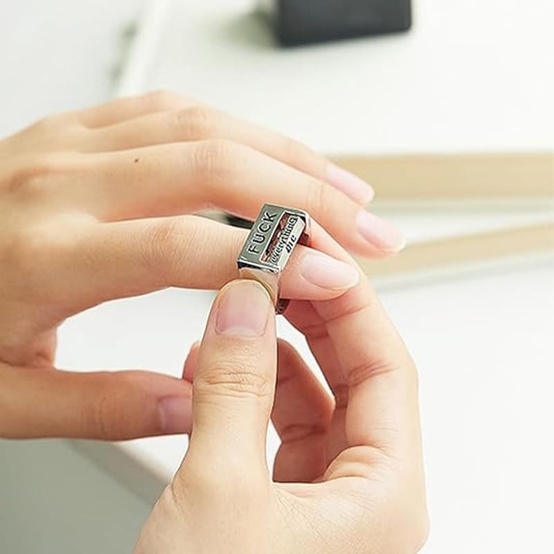 Creative Opening Adjustable Ring