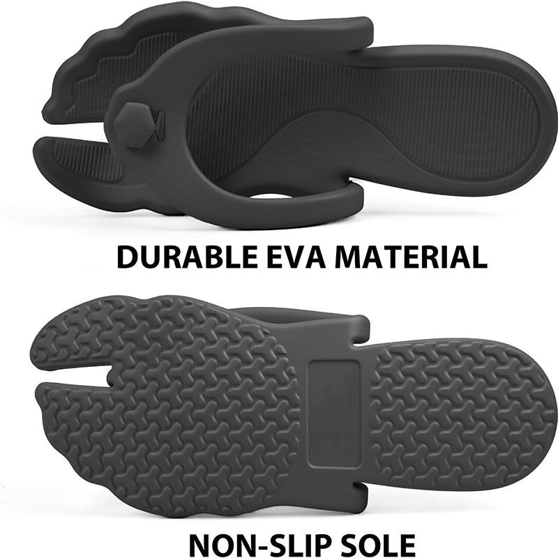 Foldable travel slippers, lightweight bathroom slippers