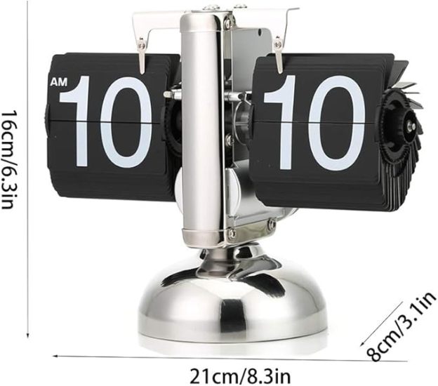 Automatic page turning mechanical clock