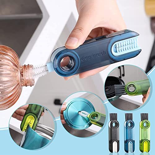 Multipurpose 3 in 1 Bottle Gap Cleaner Brush