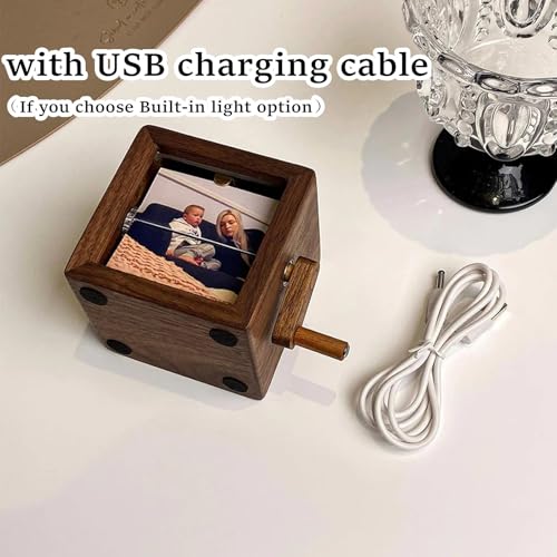 Customizable photo rotating album