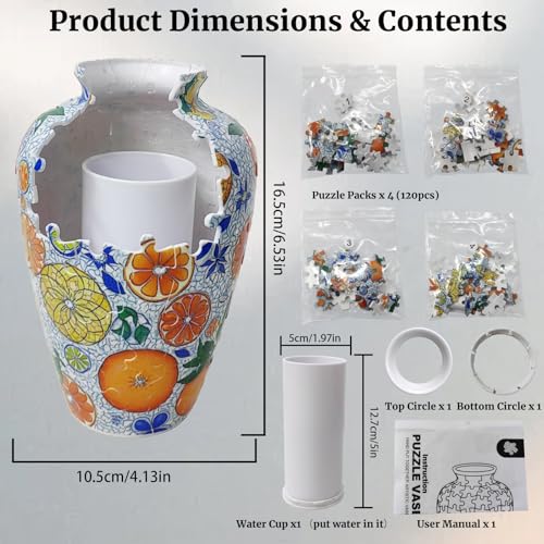 3D Puzzle Vase