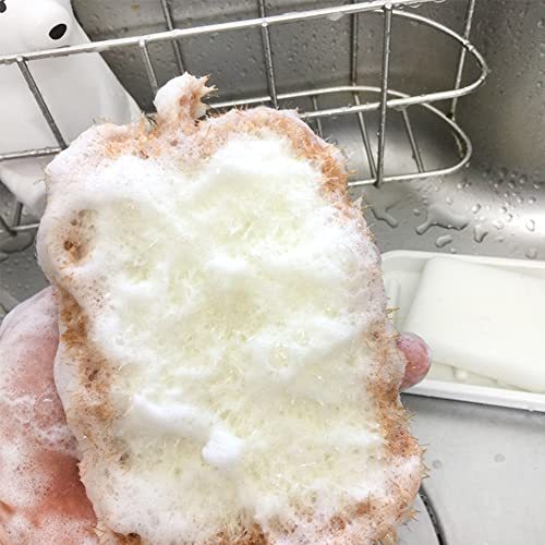 5PCs Cute toast-shaped dishwashing sponge