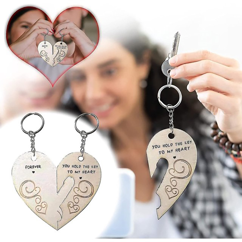 Valentine Couple Keychain