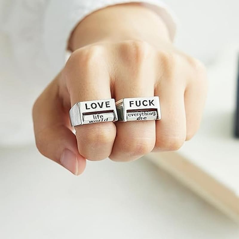 Creative Opening Adjustable Ring