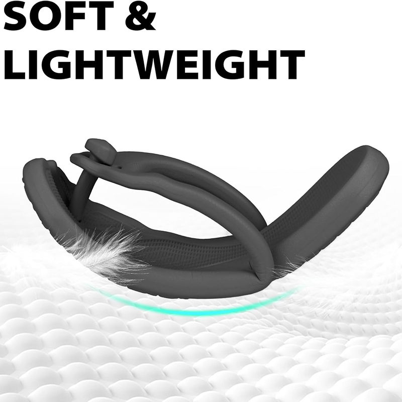 Foldable travel slippers, lightweight bathroom slippers