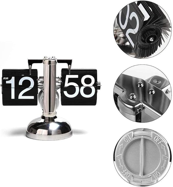 Automatic page turning mechanical clock