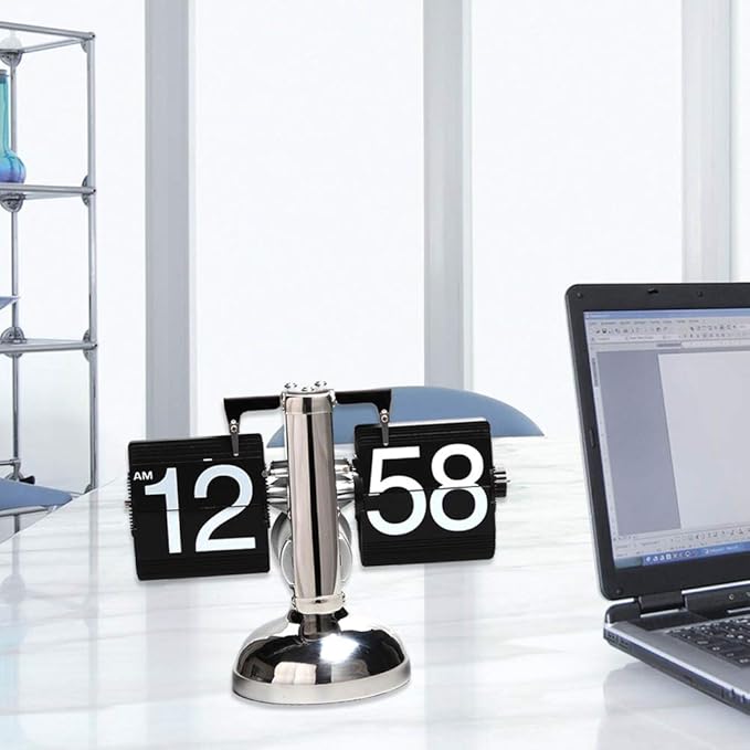 Automatic page turning mechanical clock