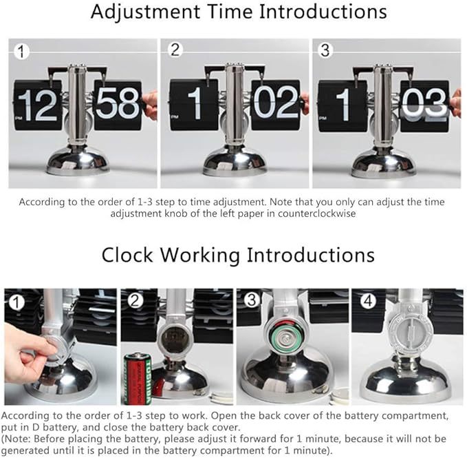 Automatic page turning mechanical clock